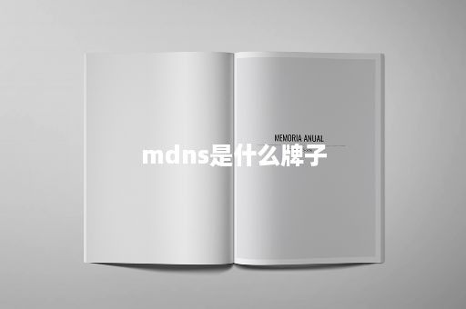 mdns是什么牌子