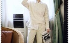 2025年9月8日 金木调和日穿搭：灰绿配米白提升亲和力