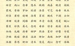 带俏的女孩名字大全 可爱俏皮女宝宝取名推荐