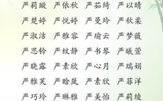 严字开头的搞笑名字大全 爆笑严姓昵称创意合集