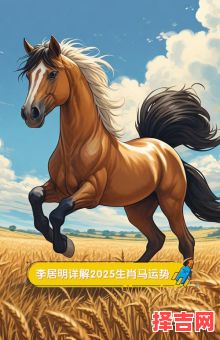 李居明2025年生肖运势解析：普通话详解12生肖运程-第1张图片