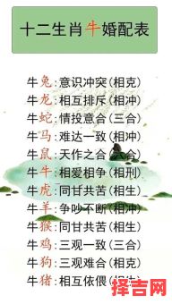 牛和什么属相最配？生肖牛最佳婚配属相解析-第1张图片