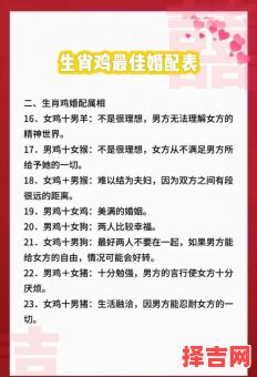 鸡年出生的人和哪些属相最配？生肖配对解析-第1张图片