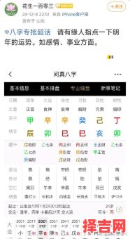 巳时八字命理解析：生辰八字详解与运势分析-第1张图片
