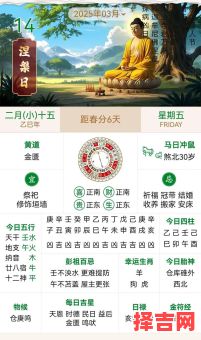 【2025年3月黄道吉日大全】2025-03结婚搬迁开业祭祀吉日一览表丨精选黄历吉日查询-第1张图片