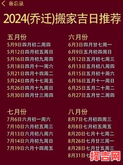2025最新万年历入宅吉日全表——一键收藏|精选黄道好日子|搬家开火迎新居必备-第1张图片