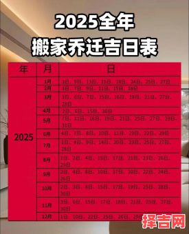 2025年12月进房吉日查询 2025年12月入宅开火吉日查询-第1张图片