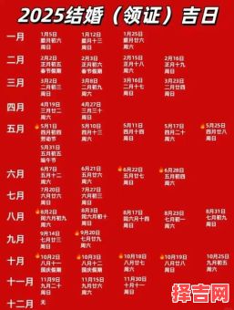 2025年10月黄道吉日查询 2025年10月适合结婚的吉日有哪些-第1张图片