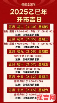 2025年12月开业好日子推荐 2025年12月店铺开张吉日查询-第1张图片