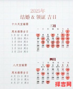 2025年12月结婚登记黄道吉日 2025年12月领证吉日查询-第1张图片