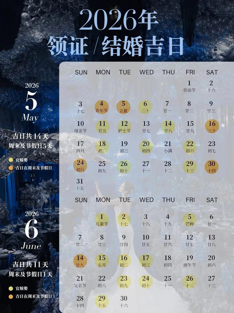 2026年4月结婚吉日查询 2026年4月适合办喜酒的好日子推荐-第1张图片 2026年4月结婚吉日查询 2026年4月适合办喜酒的好日子推荐-第1张图片