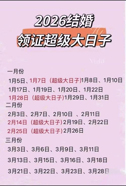 2026年4月结婚最佳吉日 2026年4月宜嫁娶黄道吉日查询-第1张图片
